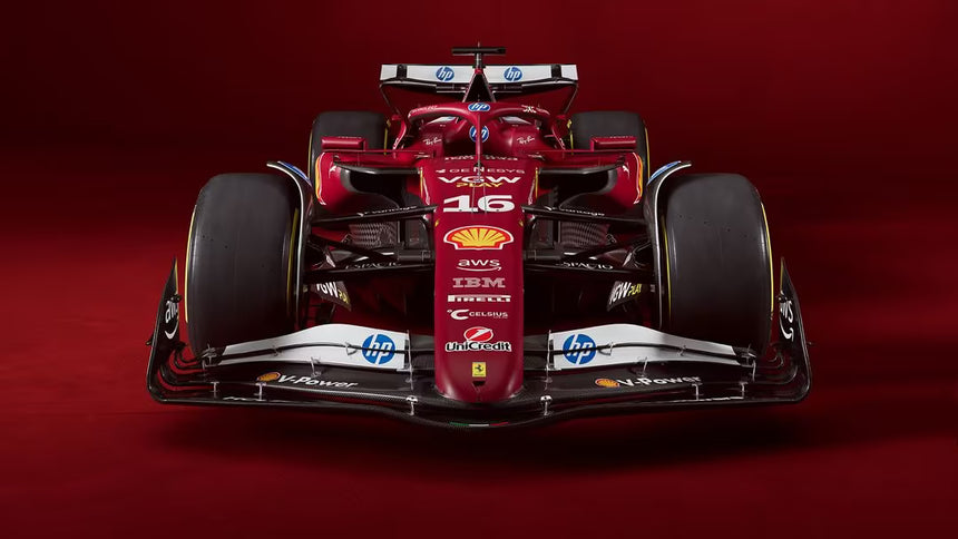 Bburago F1 Ferrari F1 Team SF-25 2025 Lewis Hamilton 1/43 Scale Model