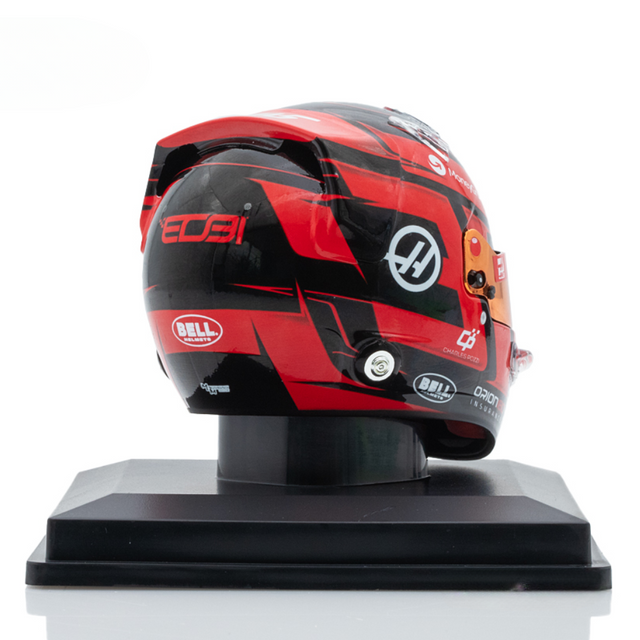Spark Models MoneyGram Haas F1 Team - Esteban Ocon - 2025 Mini Replica Helmet Model 1/5 Scale Model