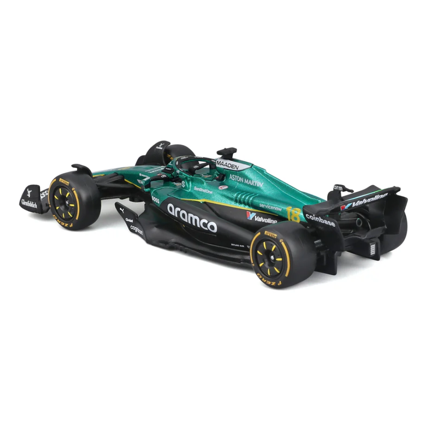 Bburago F1 Aston Martin F1 Team AMR25 Lance Stroll 1/43 Scale Model