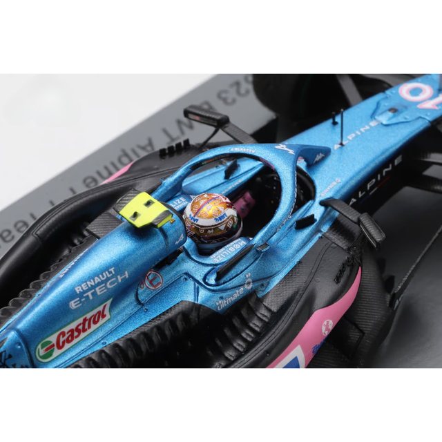 Spark Models F1 Alpine A523 2023 No.10 BWT Alpine F1 Team - Pierre Gasly Team 1/43 Scale Model