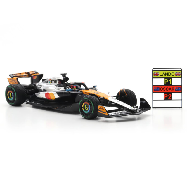 Spark Models F1 McLaren MCL39 No.81 McLaren F1 Team - 2nd British GP 2025 - Oscar Piastri 1/43 Scale Model