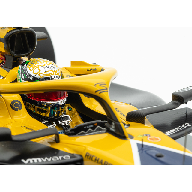 Spark Model McLaren F1 Team MCL38 No.81 2nd Monaco GP 2024 - Lando Norris 1/12 Scale Model
