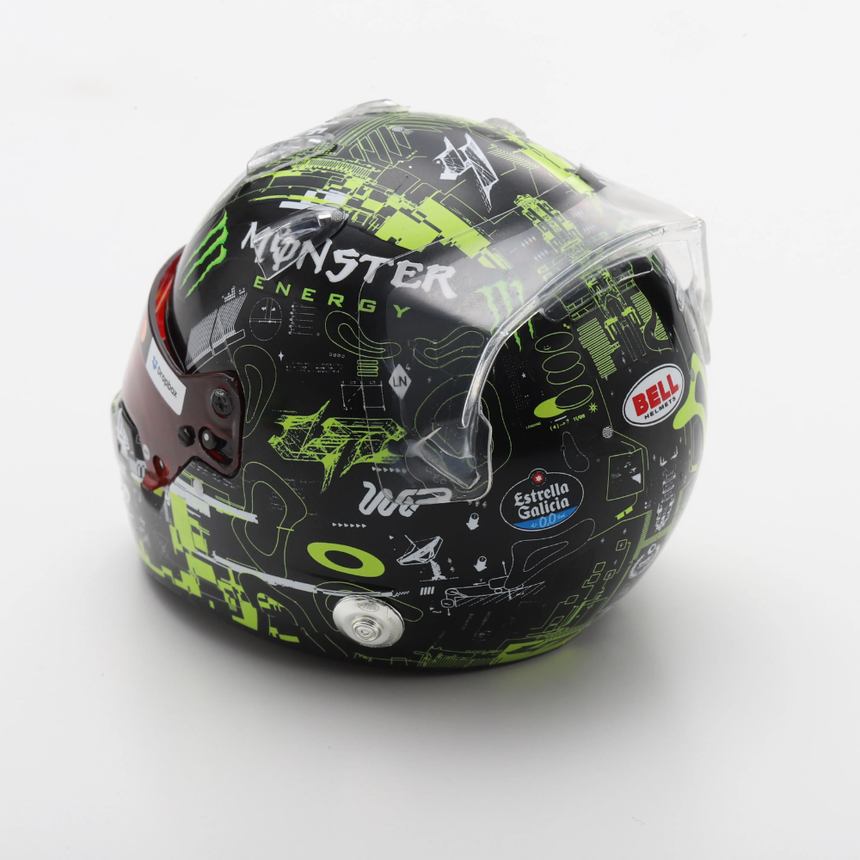 Spark Models McLaren Formula 1 Team - Lando Norris - 2025 Mini Replica Helmet Model Test Helmet 1/5 Scale