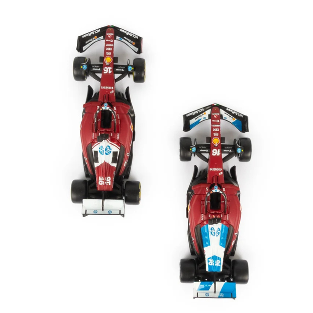 Bburago F1 Ferrari F1 Team SF-25 2025 Charles Leclerc Driver Two (2) Pack 1/43 Scale Model