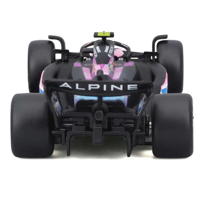 Bburago F1 BWT Alpine F1 Team A524 2024 With Helmet - Pierre Gasly 1/43 Scale