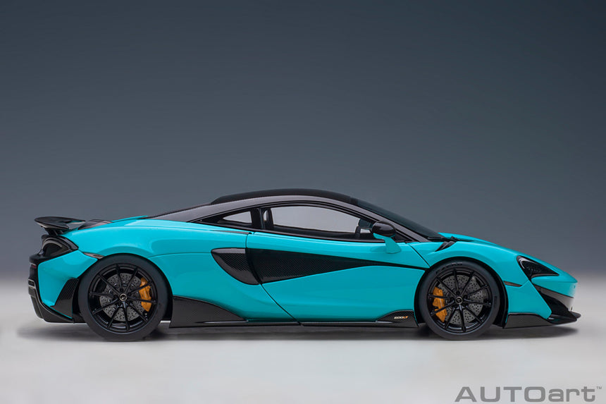 AutoArt McLaren 600LT 2019 (Fistral Blue) 1/18 Scale