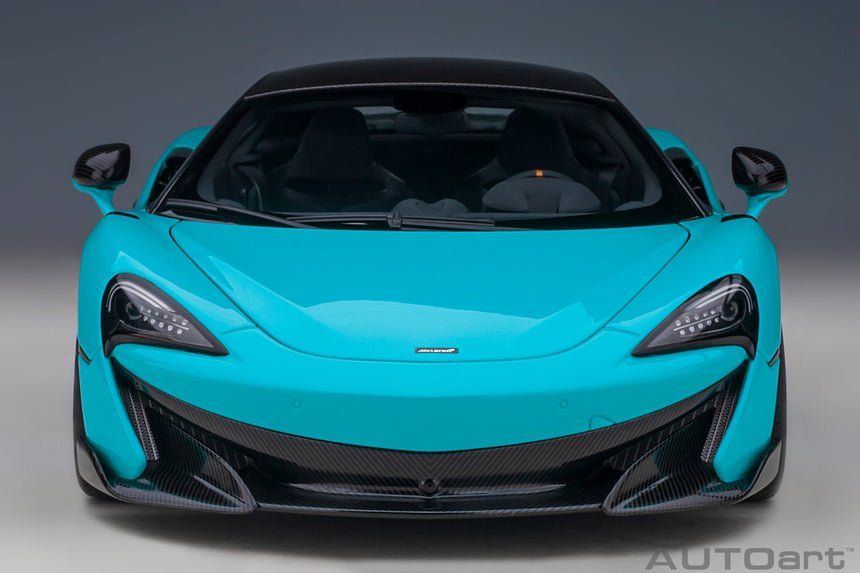 AutoArt McLaren 600LT 2019 (Fistral Blue) 1/18 Scale