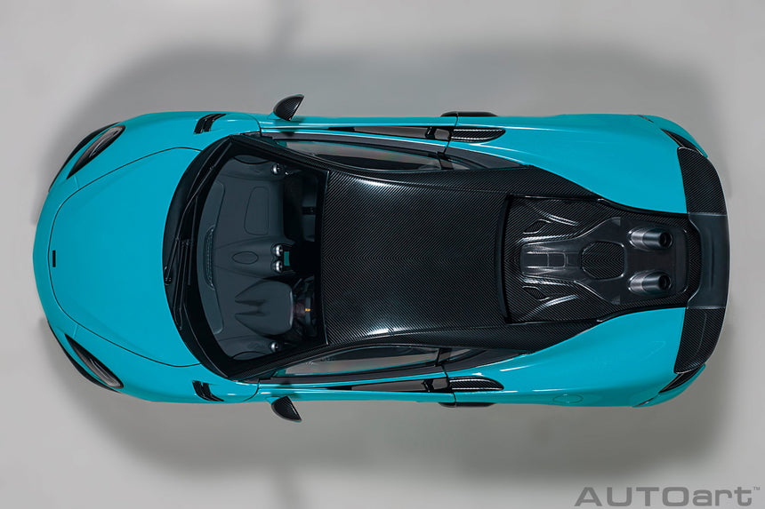 AutoArt McLaren 600LT 2019 (Fistral Blue) 1/18 Scale