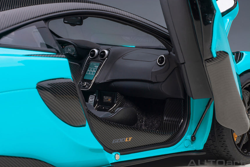 AutoArt McLaren 600LT 2019 (Fistral Blue) 1/18 Scale