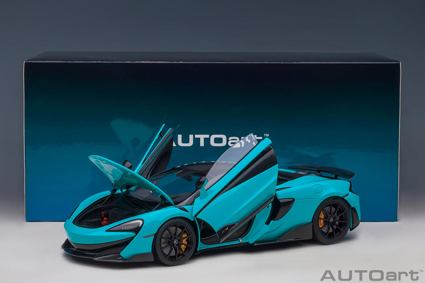 AutoArt McLaren 600LT 2019 (Fistral Blue) 1/18 Scale