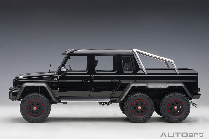 AutoArt Mercedes-Benz G63 AMG 6x6 2013 (Gloss Black) 1/18 Scale
