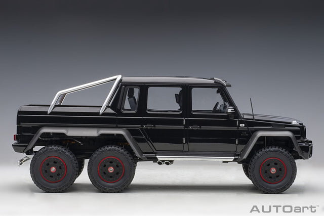 AutoArt Mercedes-Benz G63 AMG 6x6 2013 (Gloss Black) 1/18 Scale Model
