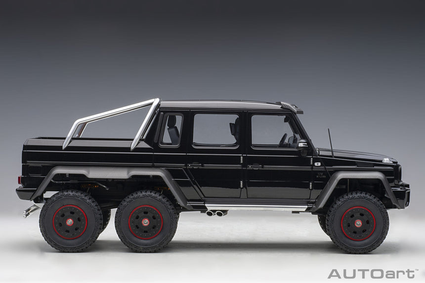 AutoArt Mercedes-Benz G63 AMG 6x6 2013 (Gloss Black) 1/18 Scale