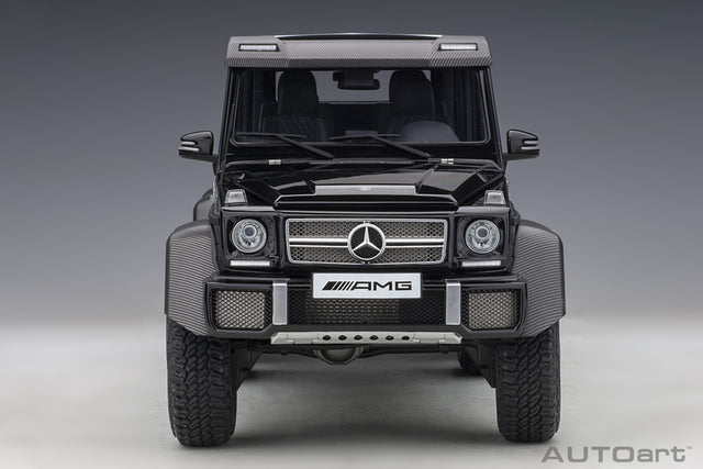 AutoArt Mercedes-Benz G63 AMG 6x6 2013 (Gloss Black) 1/18 Scale Model