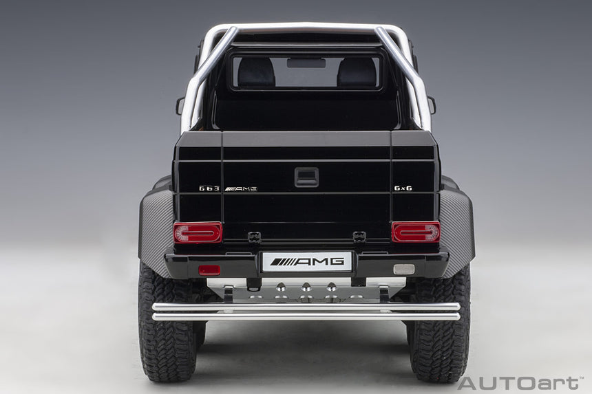 AutoArt Mercedes-Benz G63 AMG 6x6 2013 (Gloss Black) 1/18 Scale