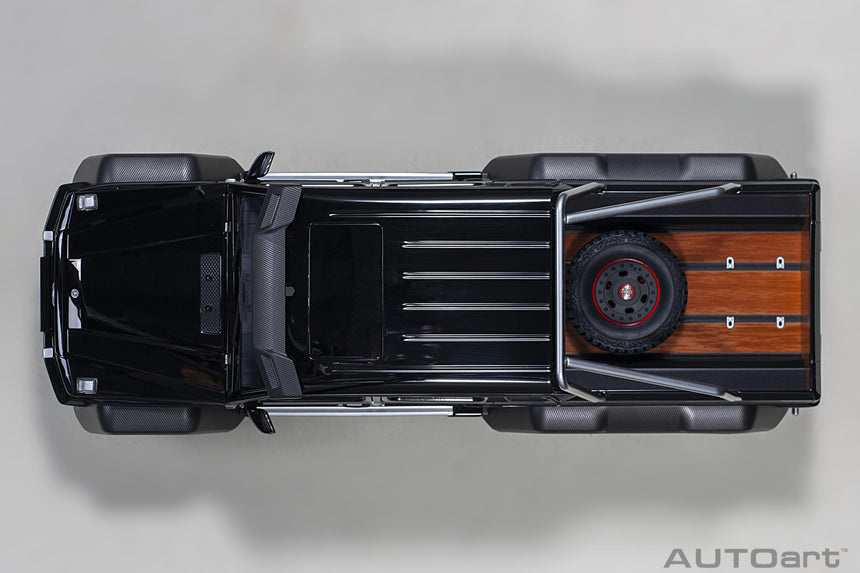 AutoArt Mercedes-Benz G63 AMG 6x6 2013 (Gloss Black) 1/18 Scale
