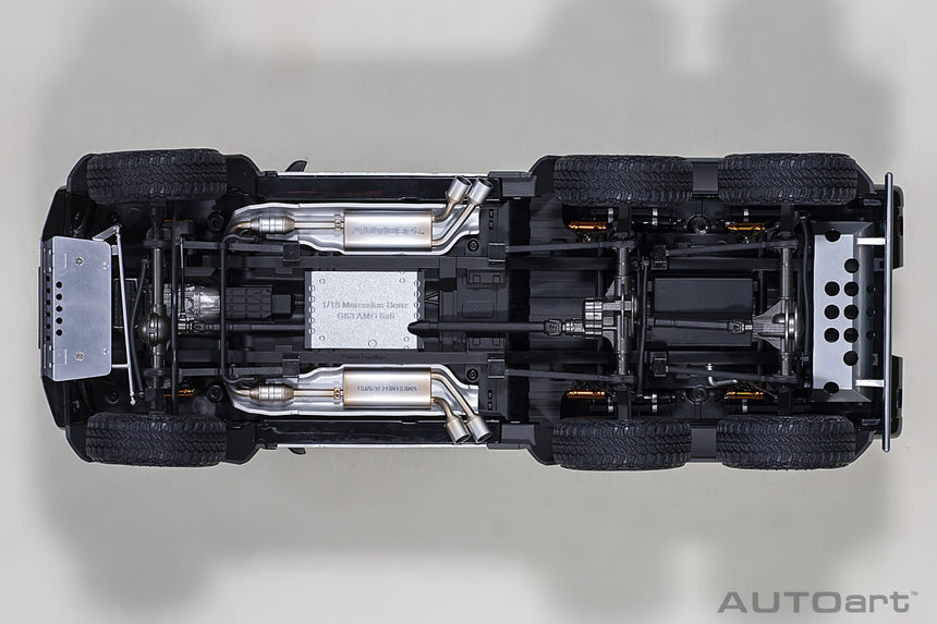 AutoArt Mercedes-Benz G63 AMG 6x6 2013 (Gloss Black) 1/18 Scale
