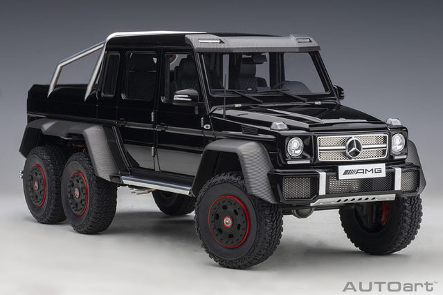 AutoArt Mercedes-Benz G63 AMG 6x6 2013 (Gloss Black) 1/18 Scale Model