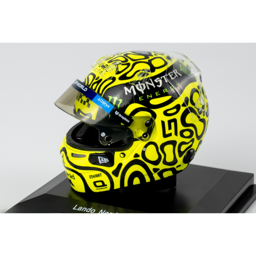 Spark Models F1 2024 Lando Norris McLaren F1 Team 1/5 Scale Mini Replica Helmet Model