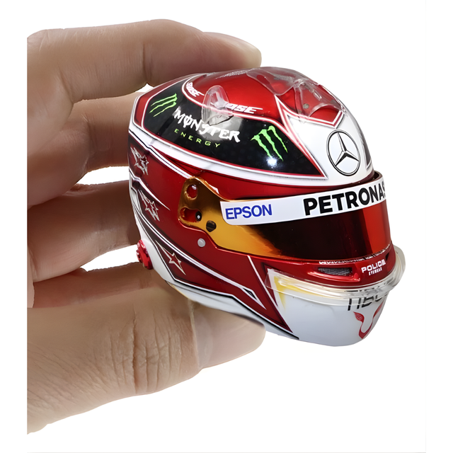 Spark Models F1 Lewis Hamilton - US GP - F1 World Championship 2019 Mini Replica Helmet 1/5 Scale Model