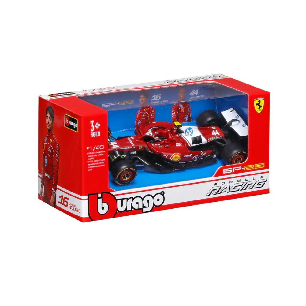 Coffret Cadeau Ferrari SF-23 Charles Leclerc - 2 Voitures 1:43 Métal ( Standard + Monza) - Bburago Officiel Miniature Formule 1 Coffret Cadeau Ferrari SF-23 Charles Leclerc - 2 Voitures 1:43 Métal ( Standard + Monza) - Bburago Officiel Miniature Formule 1