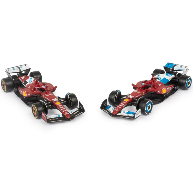 Bburago F1 Ferrari F1 Team SF-25 2025 Charles Leclerc Driver Two (2) Pack 1/43 Scale Model