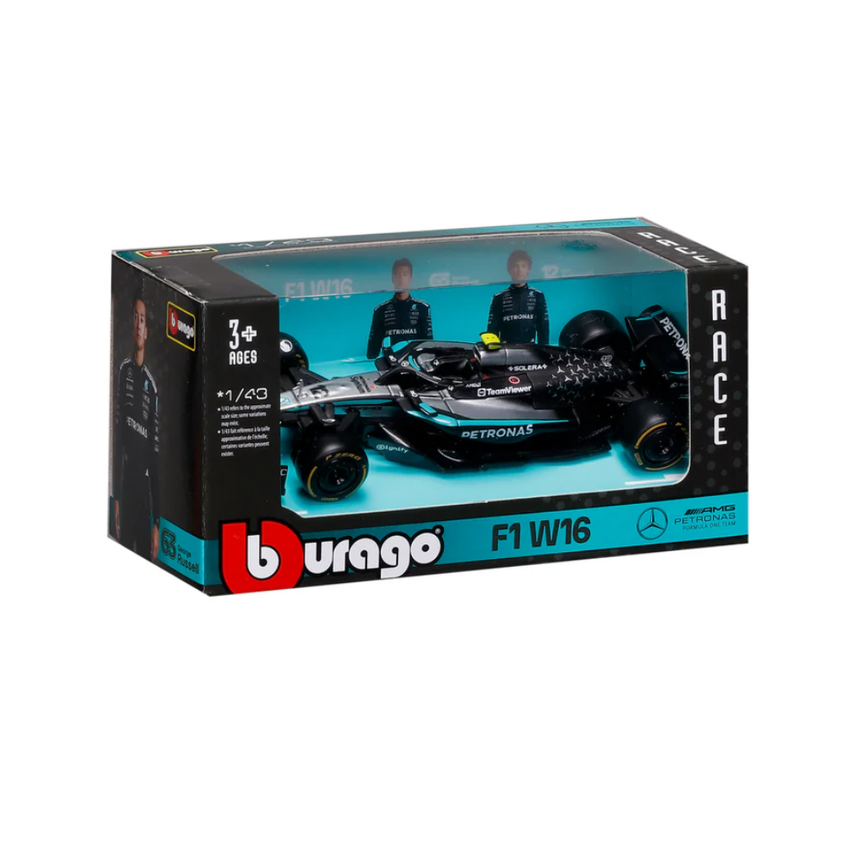 Bburago F1 Mercedes F1 Team AMG W16 Kimi Antonelli 1/43 Scale Model