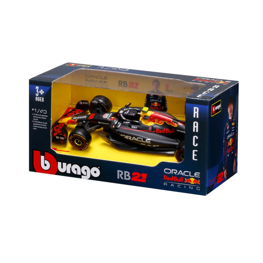 Bburago F1 Red Bull Racing RB21 Yuki Tsunoda 1/43 Scale Model