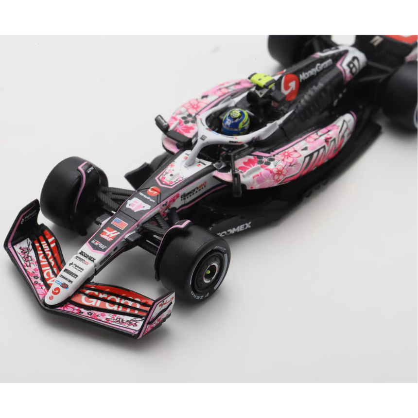 Spark Models F1 Haas F1 VF-25 No.87 MoneyGram Haas F1 Team - Japanese GP 2025 - Oliver Bearman 1/64 Scale Model