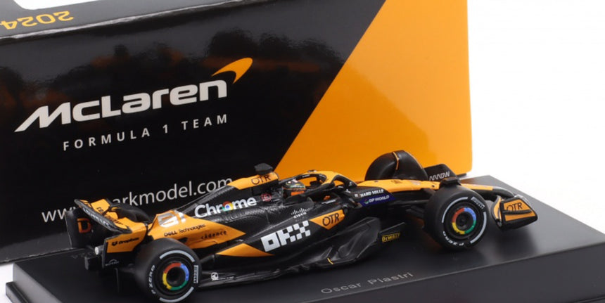 Spark Models F1 McLaren F1 Team MCL38 No.81 2024- Oscar Piastri 1/64 Scale Model