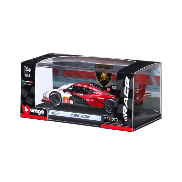 Bburago Porsche Penske 963 GTP 1/43 Scale Model