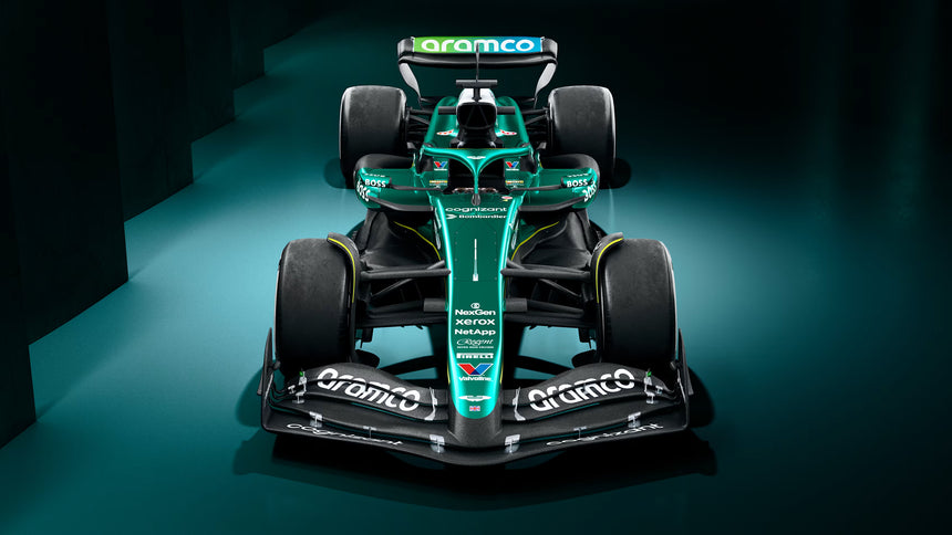 Bburago F1 Aston Martin F1 Team AMR25 2025 Fernando Alonso 1/43 Scale Model