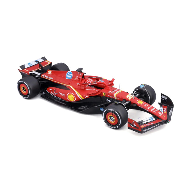 Bburago F1 Ferrari SF-24 2024 Model Kit Charles Leclerc 1/24 Scale Model