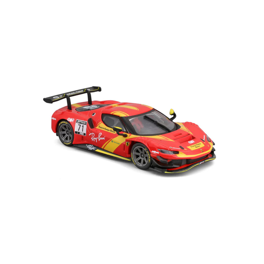 Bburago Ferrari Racing 296 GT3 1/43 Scale Model Car