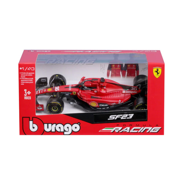 Bburago F1 2023 Ferrari F1 Team SF-23 - Charles Leclerc 1/43 Scale