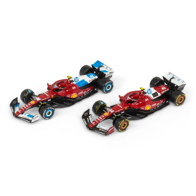 Bburago F1 Ferrari F1 Team SF-25 2025 Lewis Hamilton Driver Two (2) Pack 1/43 Scale Model