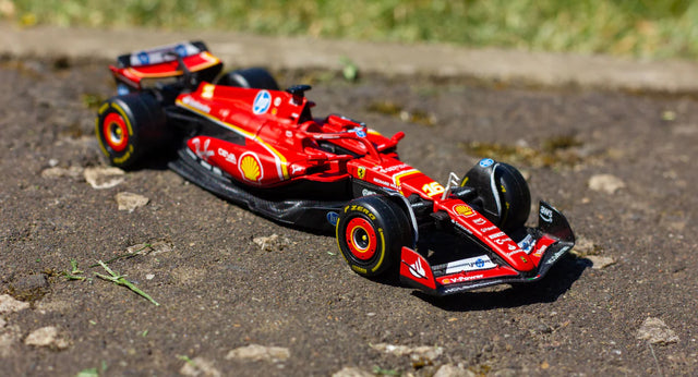 Bburago F1 2024 Ferrari F1 Team SF-24 Two Pack Charles Leclerc and Carlos Sainz 1/43 Scale Model