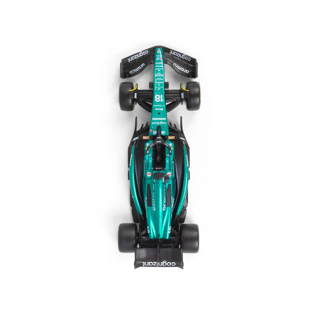 Bburago F1 Aston Martin F1 2023 AMR23 #18 Lance Stroll 1/43 Scale Model