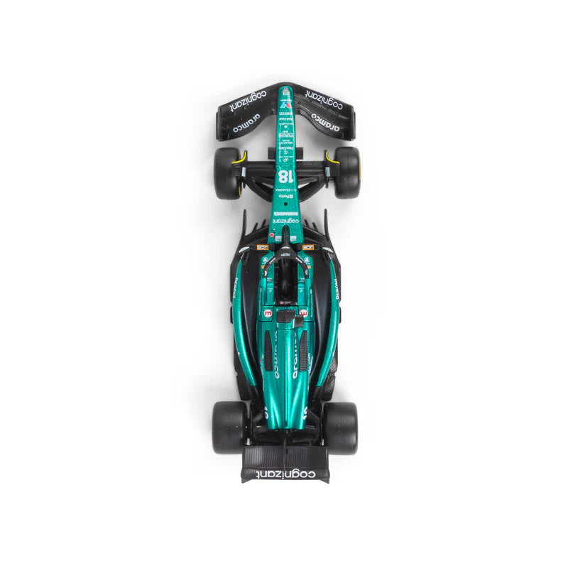 Bburago F1 Aston Martin F1 2023 AMR23 #18 Lance Stroll 1/43 Model Car B18-38190S