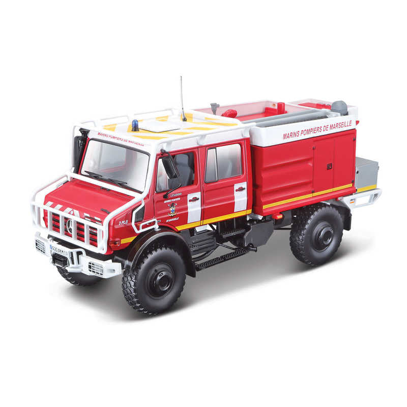 Bburago Mercedes-Benz Unimog U5000 Emergency Model Truck 1/50 Scale