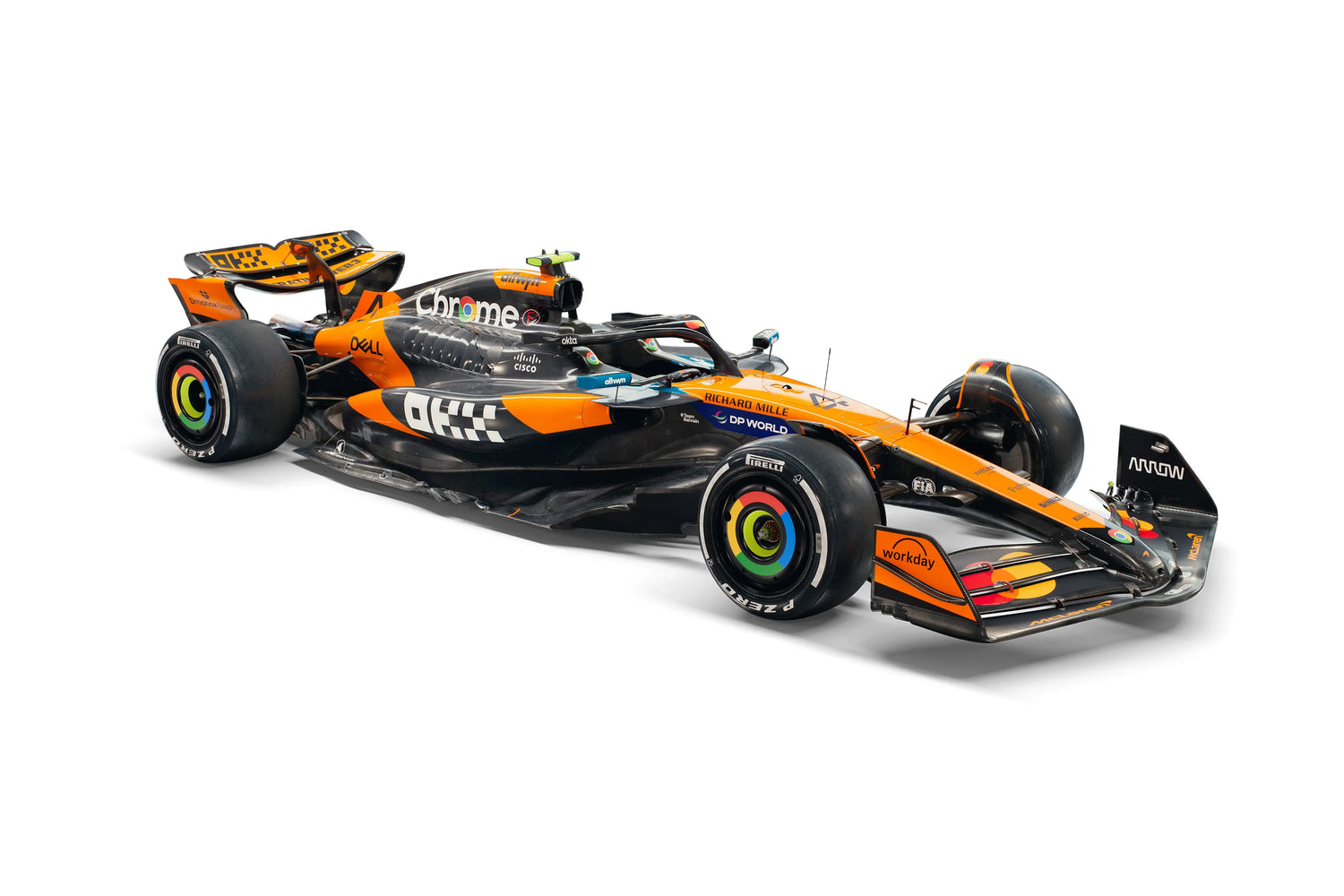 Bburago F1 McLaren F1 Team MCL39 2025 Lando Norris 1/43 Scale Model