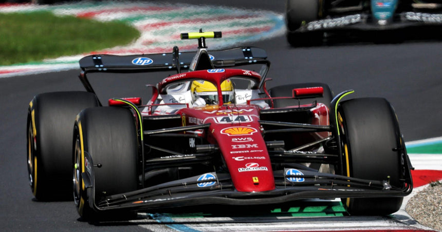 LookSmart F1 Ferrari F1 Team - Ferrari SF-25 No.44 Italian GP 2025 - Lewis Hamilton 1/43 Scale Model