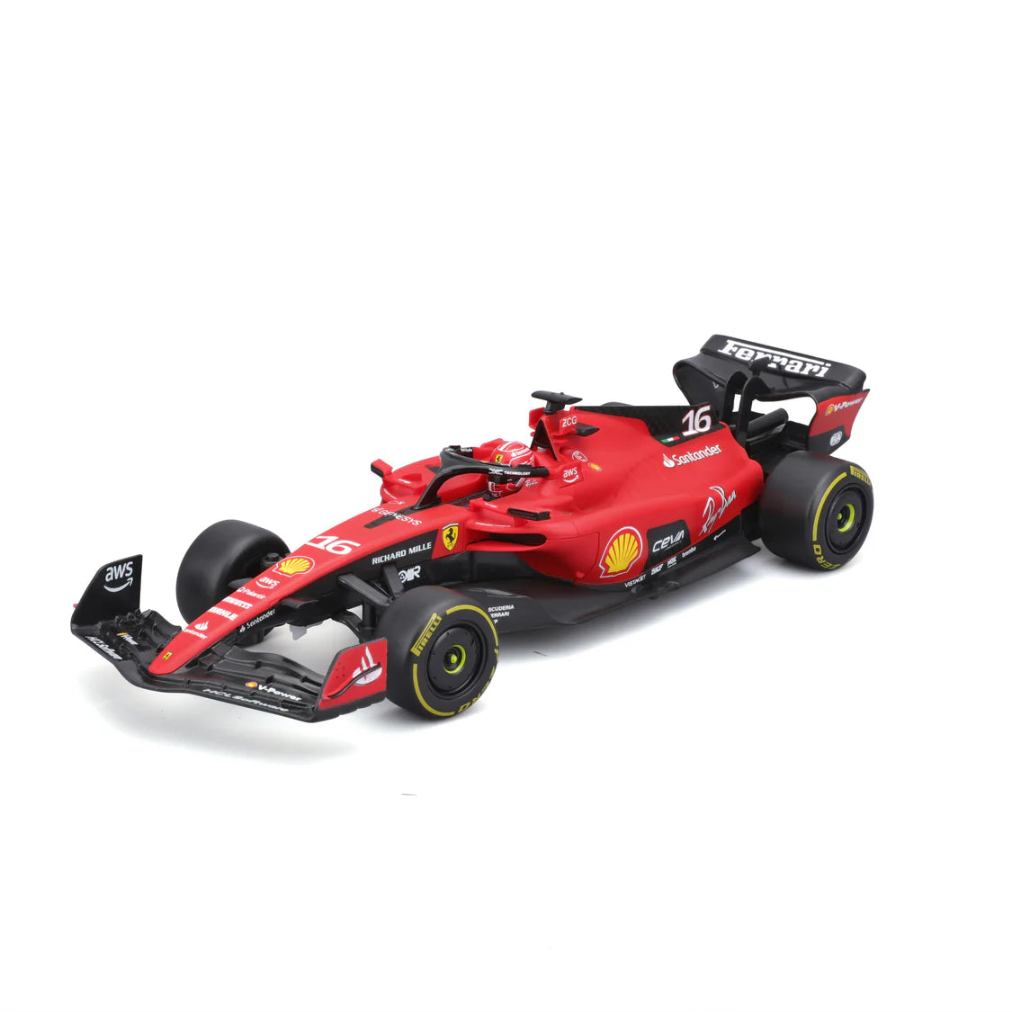 Miniature TECH RC - FERRARI SF90 STRADALE ROUGE (2.4 GHZ) 1/24 Maisto Miniature TECH RC - FERRARI SF90 STRADALE ROUGE (2.4 GHZ) 1/24 Maisto