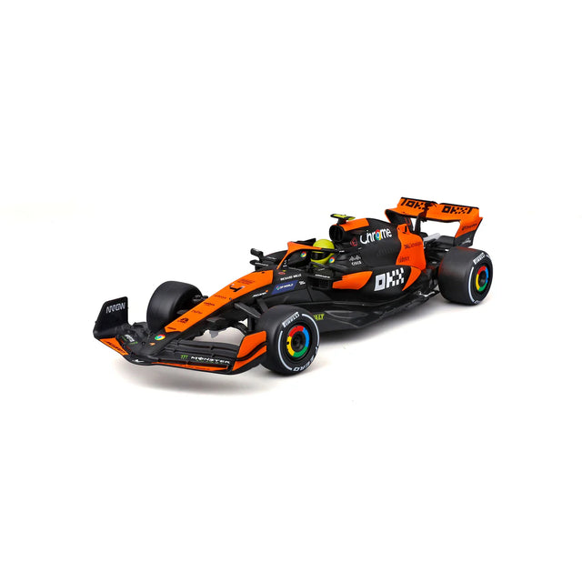 Bburago F1 Premium RC Remote Control F1 Mclaren Lando Norris 2.4Ghz 1/24 Scale Model