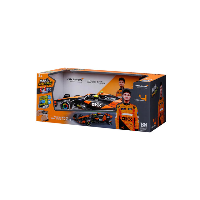 Bburago F1 Premium RC Remote Control F1 Mclaren Lando Norris 2.4Ghz 1/24 Scale Model