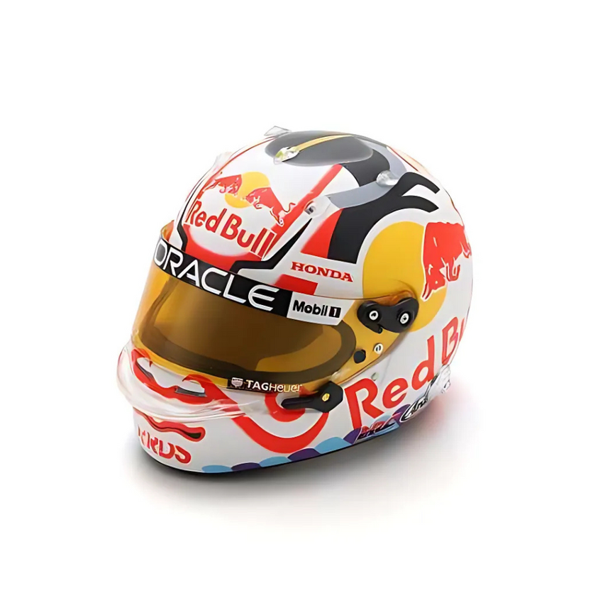 Spark Models Oracle Red Bull Racing - Yuki Tsunoda - Japanese GP 2025 Mini Replica Helmet 1/5 Scale