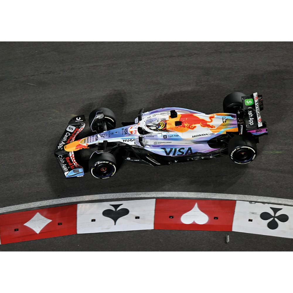 Spark Models F1 Visa Cash App F1 Team VCARB 02 No.6 6th Las Vegas GP 2025 - Isack Hadjar 1/43 Scale Model