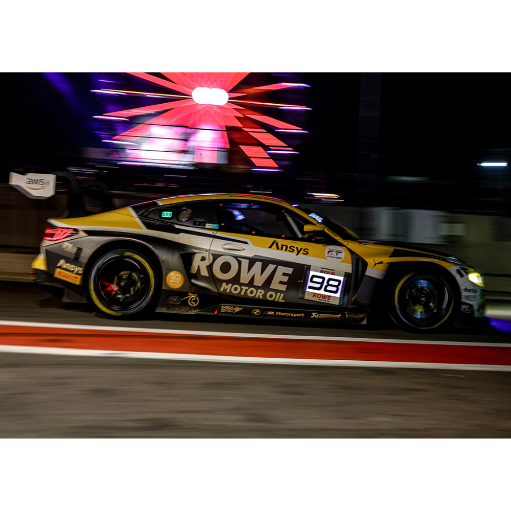 Spark Models BMW M4 GT3 EVO No.98 Rowe Racing - 5th 24H Spa 2025 - A. Farfus - J. Krohn - R. Marciello 1/43 Scale Model