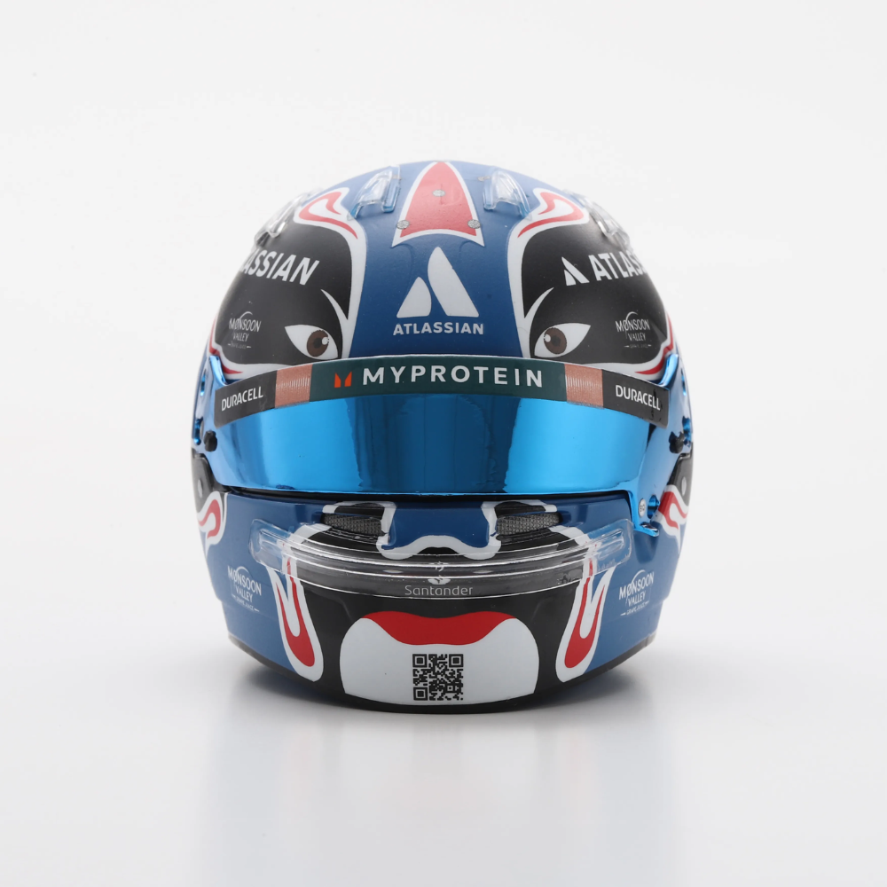 Spark Models F1 Williams Racing - Alexander Albon - Chinese GP 2025 Mini Replica Helmet 1/5 Scale