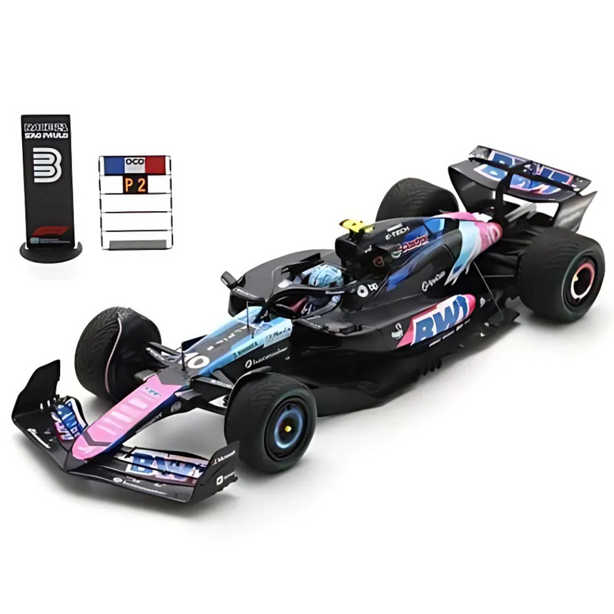 Spark Models BWT Alpine F1 Team A524 No.10 3rd Brazilian GP
